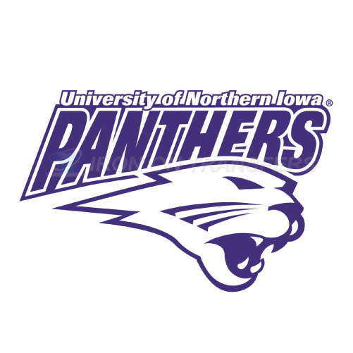 Northern Iowa Panthers Logo T-shirts Iron On Transfers N5679
